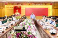 Ha Tinh asked to enhance leadership on military-defense missions